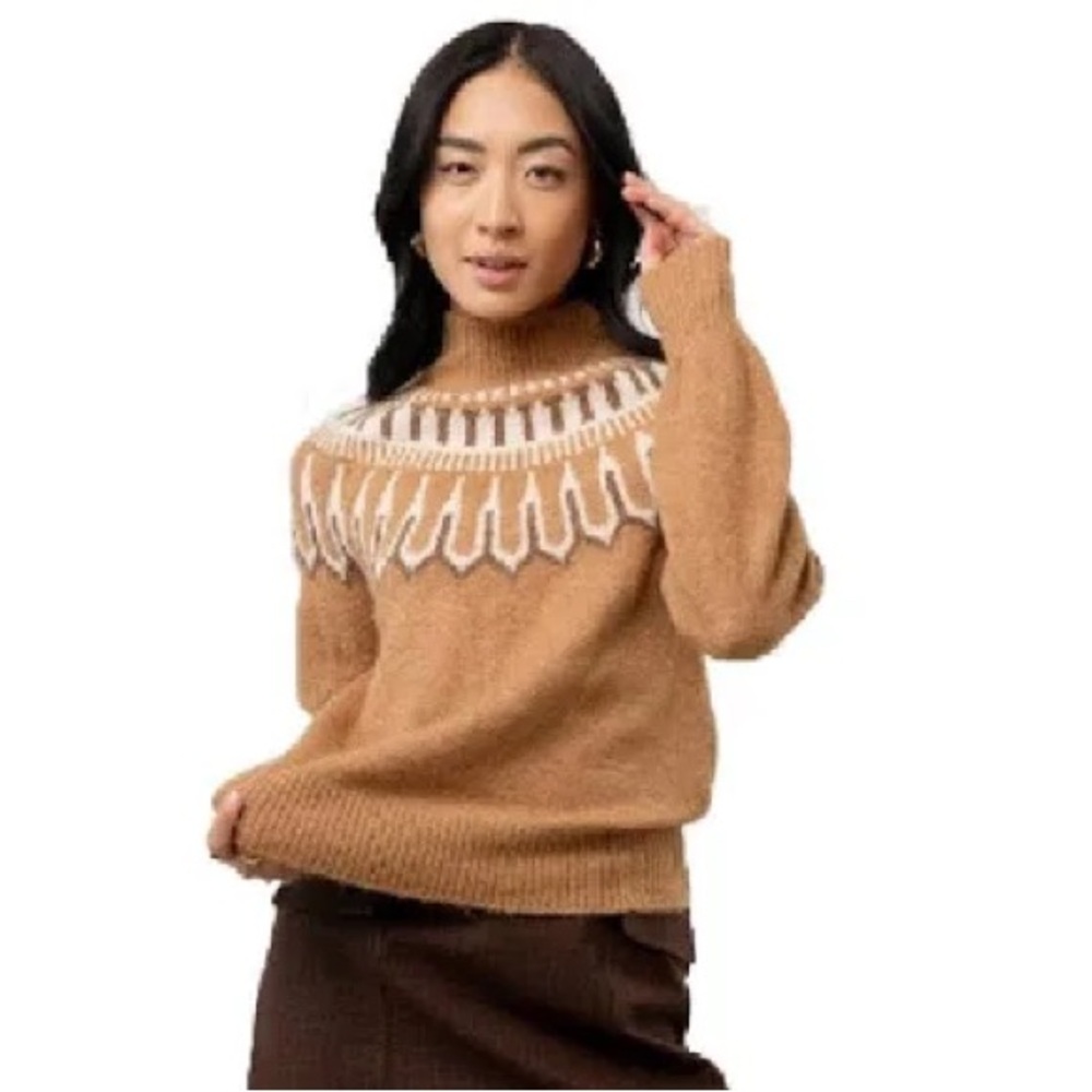 NWT Vero Moda Bohm Fair Isle Sweater